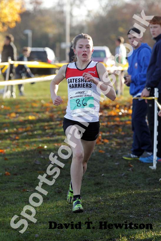 Green 86 Start Fitness North East Harrier League, Blaydon.